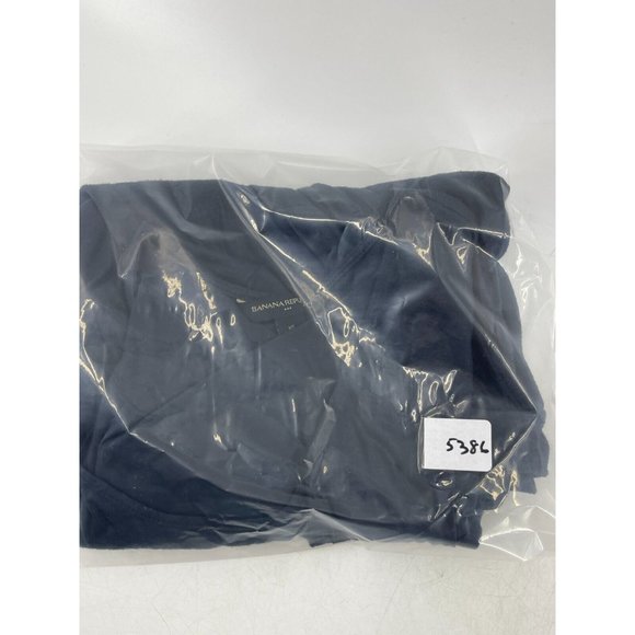 Banana Republic Women's Navy Blue Long Sleeve Wrap Top Shirt Size XS - Picture 10 of 10